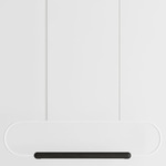 Link Horizontal Pendant - Black Oak / White