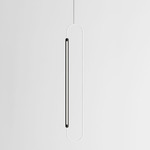 Link Vertical Pendant - Black Oak / White