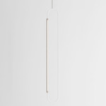Link Vertical Pendant - White Oak / White
