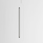 Link Vertical Pendant - Black Oak / White