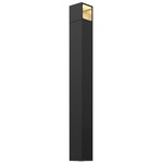Stature 120V Square Bollard - Black
