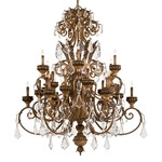 Signature N6229 Chandelier - Pavoda / Clear