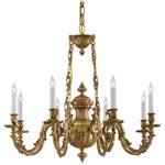 Signature N700408 Chandelier - Brass