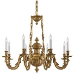 Signature N700408 Chandelier - Brass