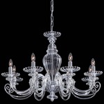 Signature N9168/9 Chandelier - Chrome / Clear