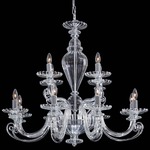 Signature N9168/9 Chandelier - Chrome / Clear