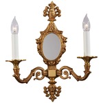 Signature N950094 Wall Light - French Gold / White