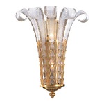Signature N950386 Wall Light - French Gold / White