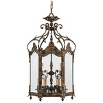 Signature N952011 Pendant - Oxide Brass / Clear