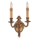 Signature N9812 Wall Light - French Gold / Ivory