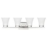 Bayfield Bathroom Vanity Light - Chrome / Satin Etched