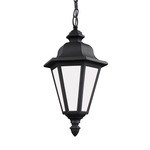 Brentwood Outdoor Pendant - Black / White