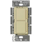Maestro 300W Incandescent Dual Dimmer - Gloss Ivory