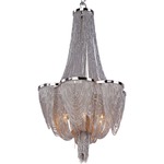 Chantilly Chandelier - Polished Nickel / Nickel