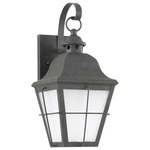 Chatham Outdoor Wall Light - Oxidized Bronze / White