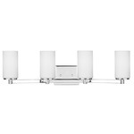 Hettinger Bathroom Vanity Light - Chrome / Etched White