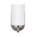 Oslo Wall Sconce - Brushed Nickel / Opal