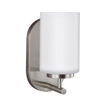 Oslo Wall Sconce - Brushed Nickel / Opal