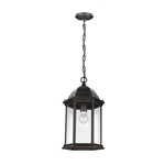 Sevier Outdoor Pendant - Antique Bronze / Clear