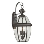 Ashford Outdoor Wall Sconce - Oil Rubbed Bronze / Clear