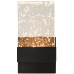 Penzance Wall Light - Oil Rubbed Bronze / Clear Seeded