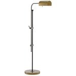 Hearst Floor Lamp - Oil Rubbed Bronze / Antique Brass