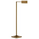 Ruxley Floor Lamp - Polished Antique Brass