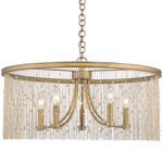 Marilyn Chandelier - Peruvian Gold / Crystal