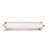 Bath Art 231 Bathroom Vanity Light - Polished Nickel / Etched White