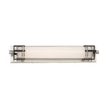 Bath Art 241 Bathroom Vanity Light - Brushed Nickel / Etched White