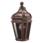 Harrison Outdoor Pocket Lantern - Vintage Rust / Clear