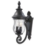 Newport Outdoor Wall Light - Heritage / Optic Clear