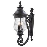 Newport Outdoor Wall Light - Heritage / Optic Clear