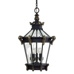Stratford Hall Outdoor Pendant - Heritage / Clear
