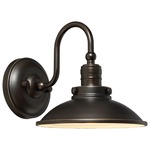 Baytree Lane Outdoor Wall Light - Oil Rubbed Bronze / Etched Opal