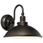 Baytree Lane Outdoor Wall Light - Oil Rubbed Bronze / Etched Opal