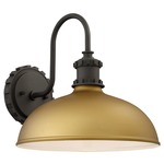 Escudilla Outdoor Wall Light - Sand Gold