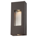 Geox Outdoor Wall Light - Dorian Bronze / Brushed Aluminum