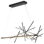 Cascade Linear Pendant - Black