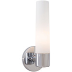 Saber Wall Sconce - Chrome / Etched Opal