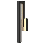 Edge Outdoor Wall Sconce - Coastal Black / Seeded Clear