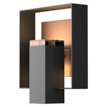 Shadow Box Outdoor Wall Sconce - Coastal Black / Coastal Bronze