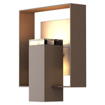 Shadow Box Outdoor Wall Sconce - Coastal Bronze / Coastal Burnished Steel