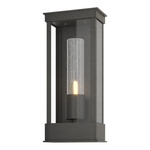 Portico Outdoor Wall Sconce - Coastal Natural Iron / Seeded Clear