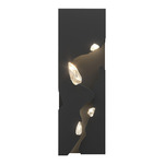 Trove Wall Sconce - Black / Crystal