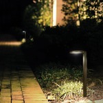 Round Outdoor Path Light - 