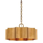 Shelby Pendant - Gold Patina