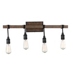 Burgess Bathroom Vanity Light - Durango