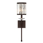Ashbourne Wall Light - Mohican Bronze / Crystal