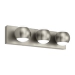 Oko Bathroom Vanity Light - Satin Nickel